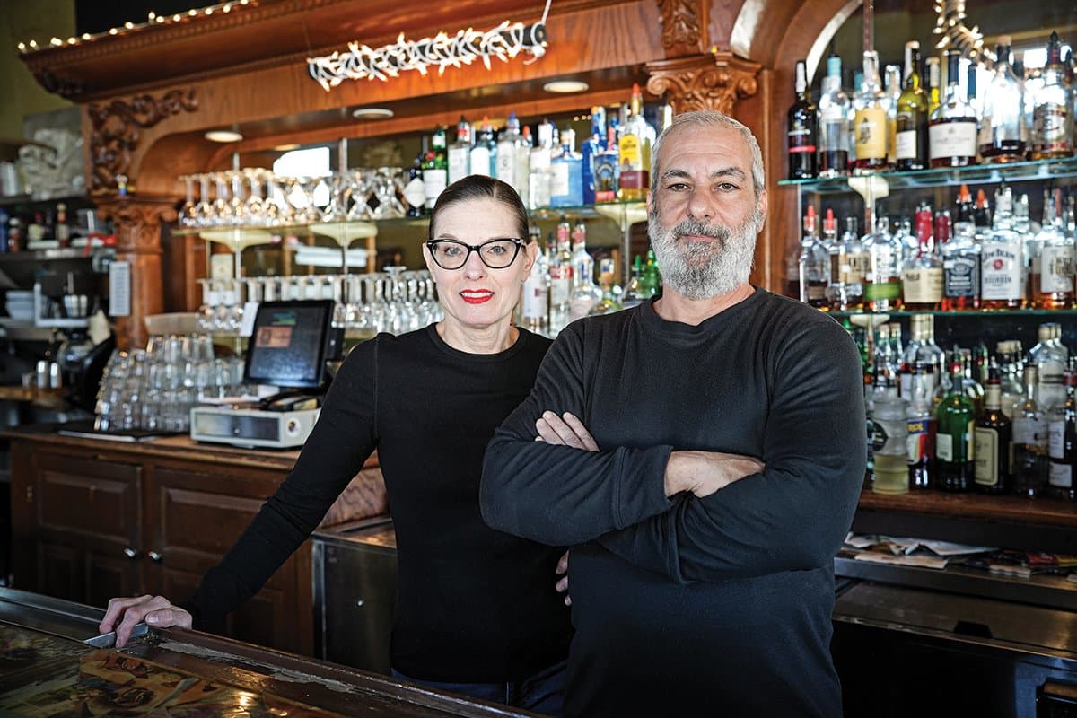 Bacchus owners Chris DiLauro and Nancy Fisher